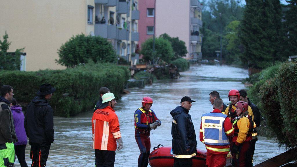 Hochwasser und Überflutungen in Simbach am Inn II