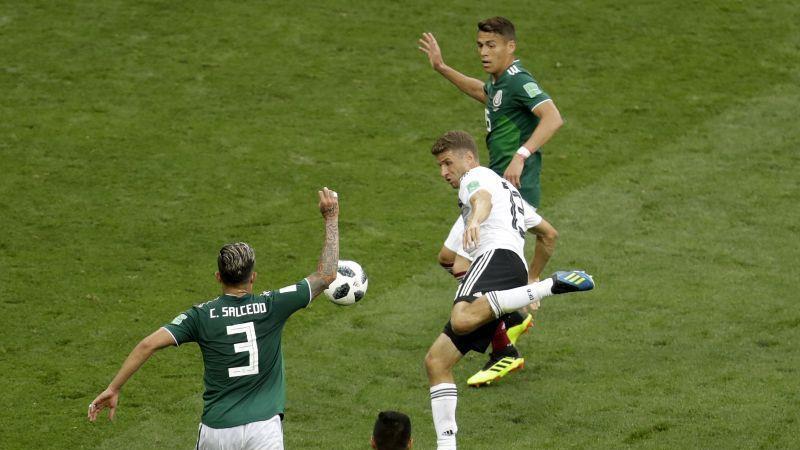 Fußball-WM: Deutschland - Mexiko 0:1