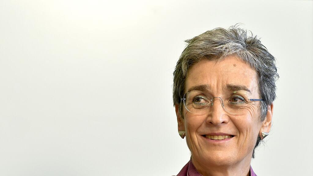 Ulrike Lunacek am Montag während der Pressekonferenz.