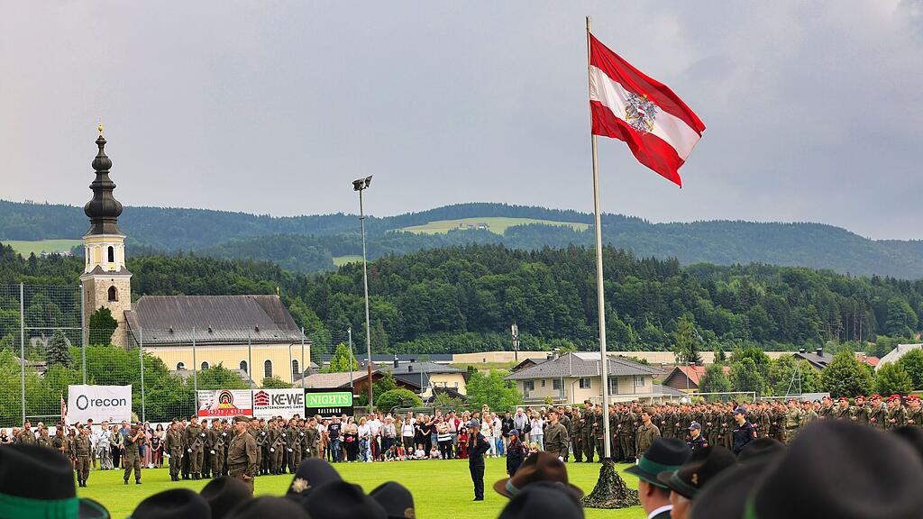 Bundesheer-Angelobung in Thalgau