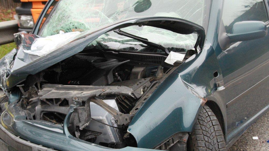 Schwerer Crash bei Piding