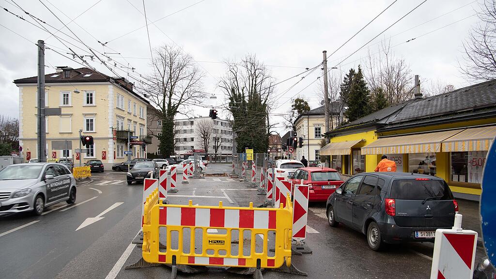 Bauarbeiten in der Neutorstraße