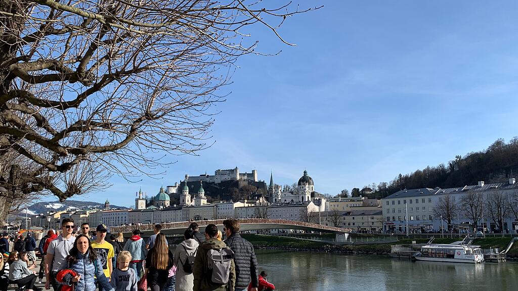 Sonne in Salzburg