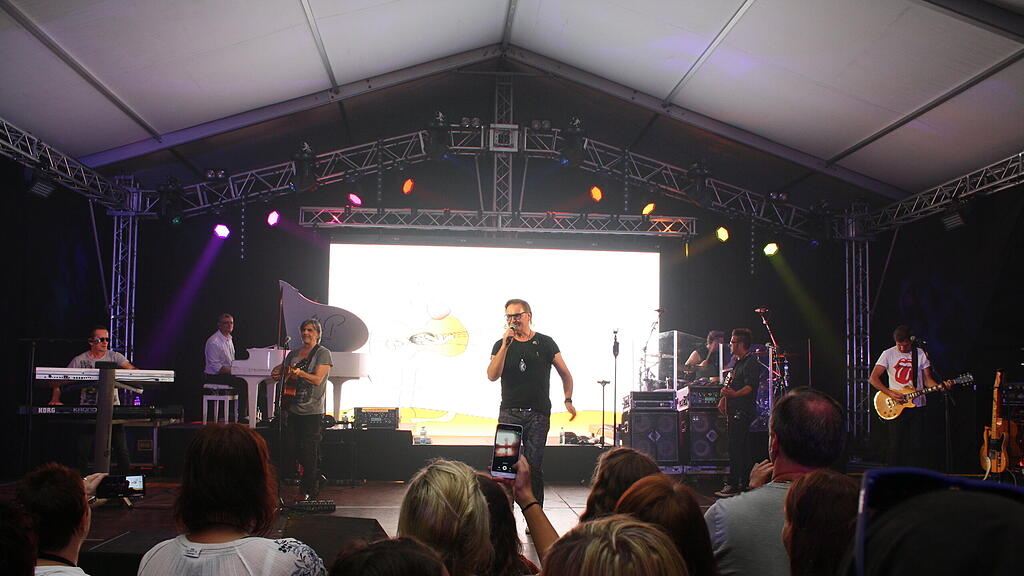Nik P. beim Austropop Festival