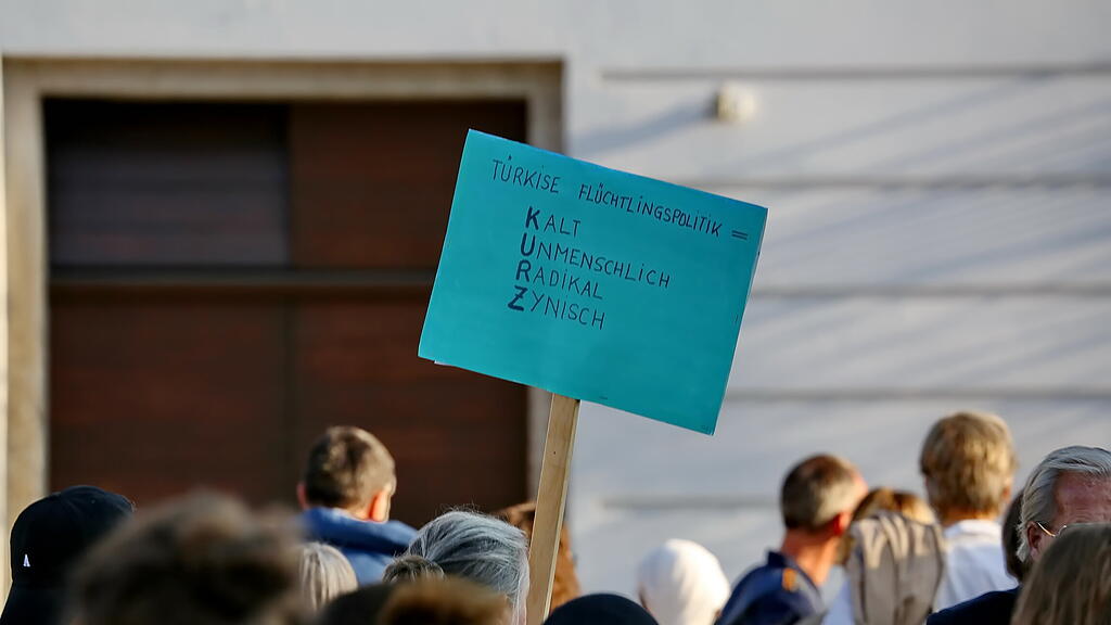 Demo in Salzburg für Afghanistan