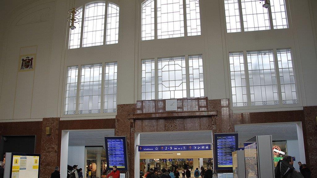 Finale Arbeiten am Salzburger Hauptbahnhof