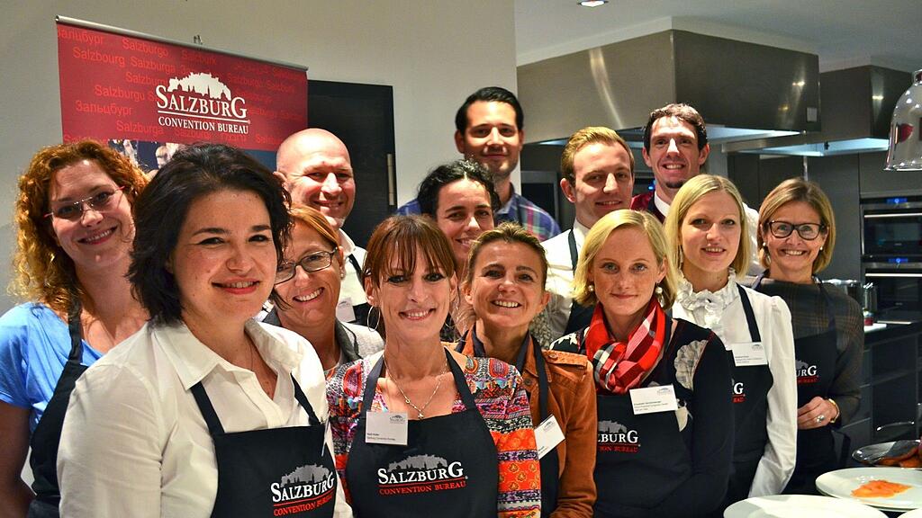 Das Team des Salzburg Convention Bureau und seine Partner luden zu einem Netzwerk-Abend in München.