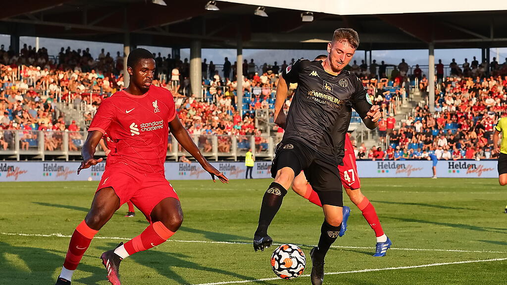 Mainz 05 gegen Liverpool Testspiel in Grödig