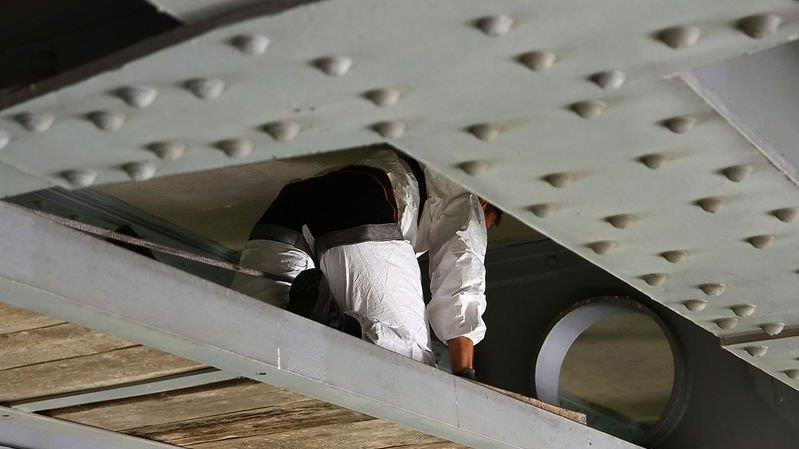 Staatsbrücke geräumt