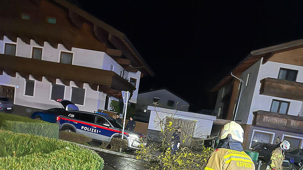 Crash Straßenlaterne Kaprun