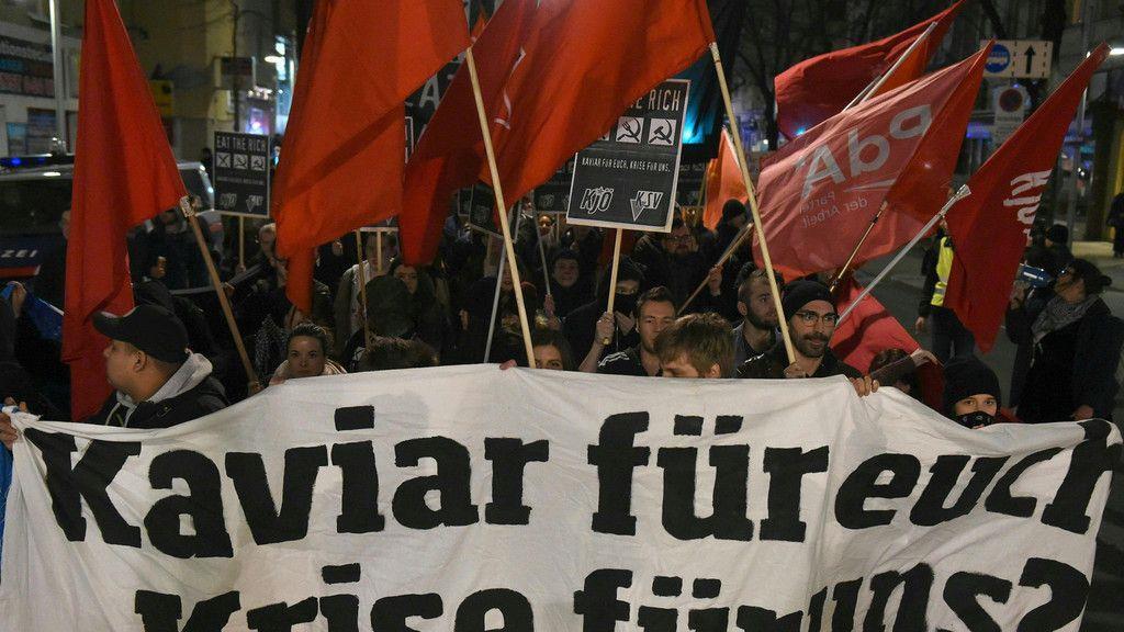 Proteste rund um den 61. Opernball