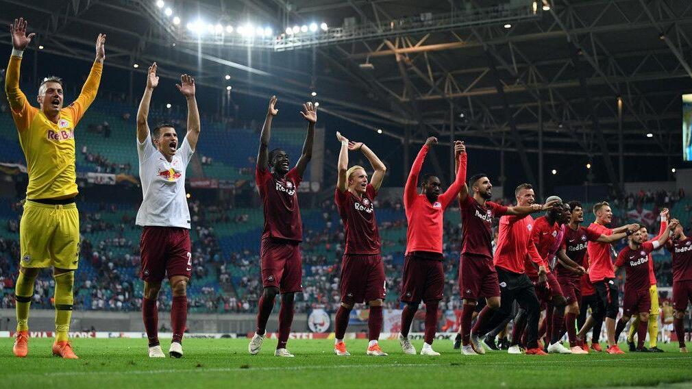 Jubel bei Red Bull Salzburg
