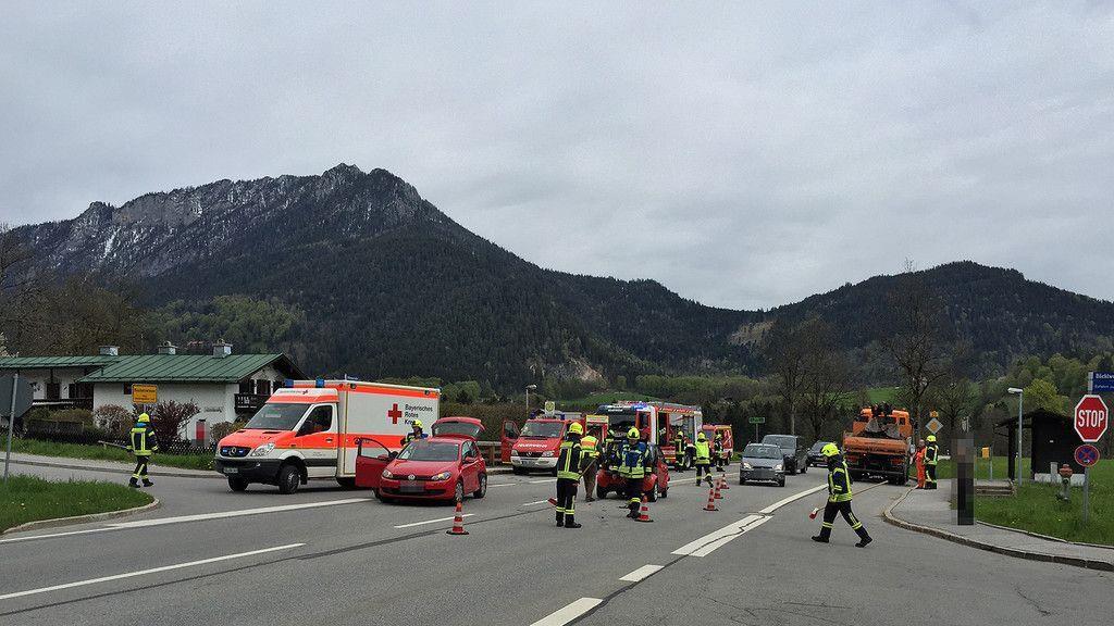 Unfall bei Bischofswiesen