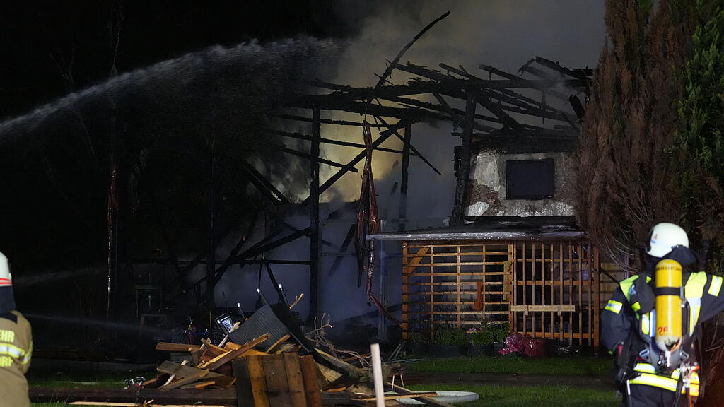 Brand in Göming