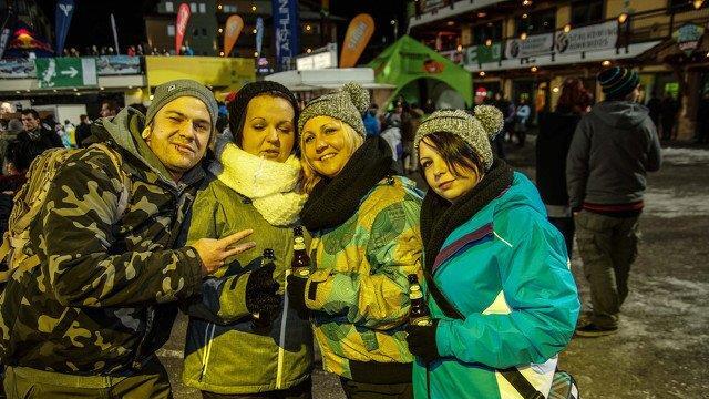 Party beim Snow Break
