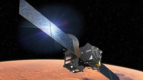 "Schiaparelli" soll auf dem Mars aufsetzen