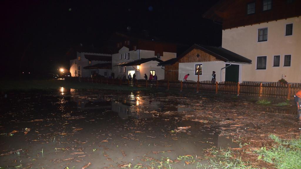 Unwetter über Salzburg: Bilder aus Großarl