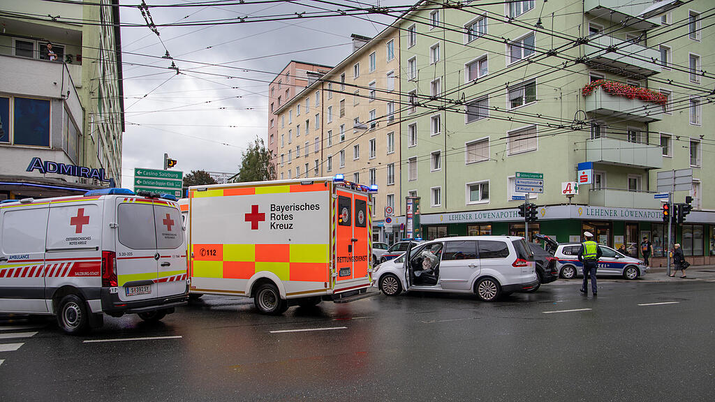 Crash Lehener Kreuzung