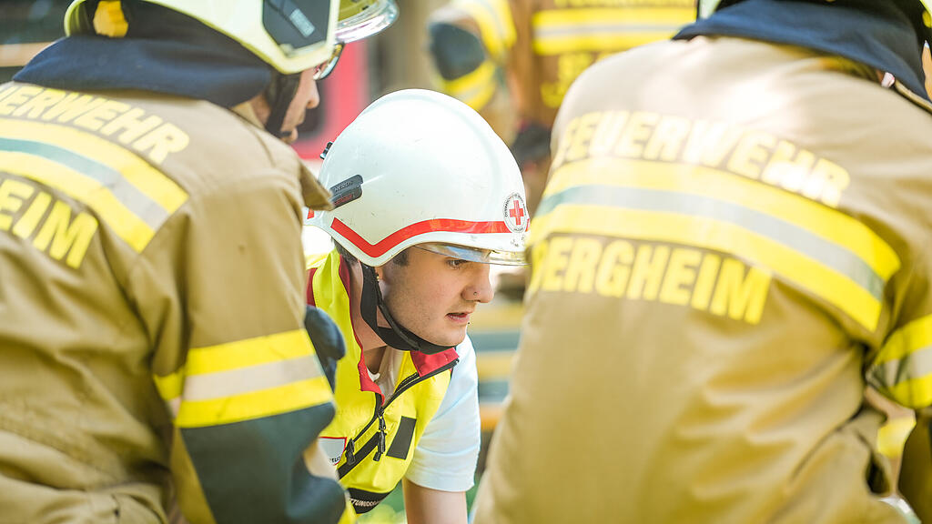 Feuerwehr Übung Bergheim II