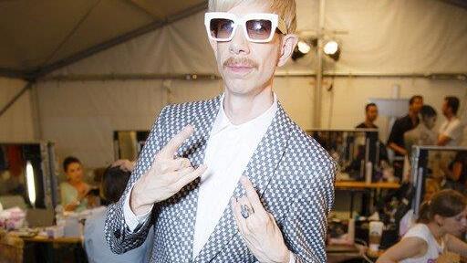 Promis bei der Eröffnung der Vienna Fashion Week 2013