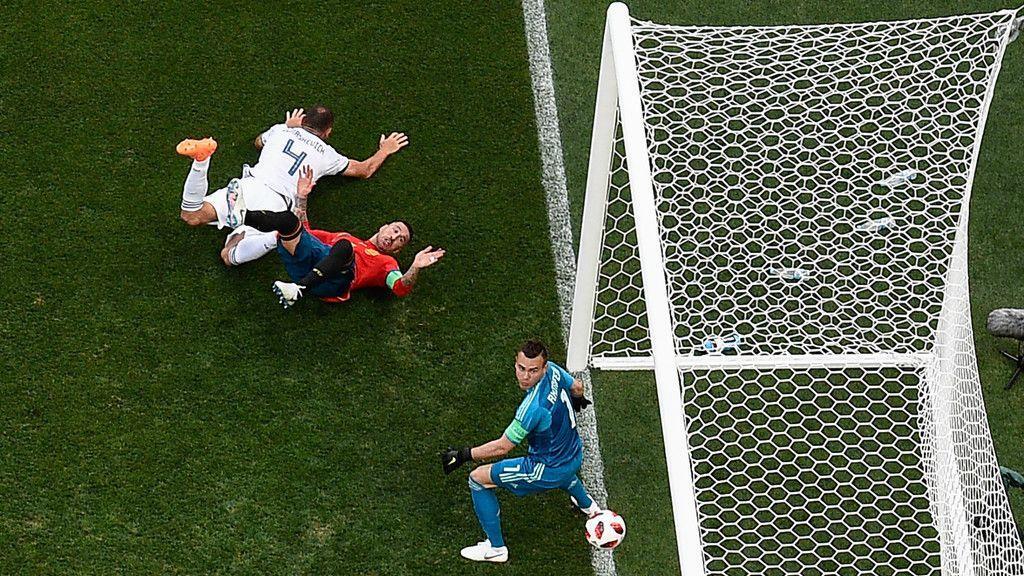 Russland gegen Spanien