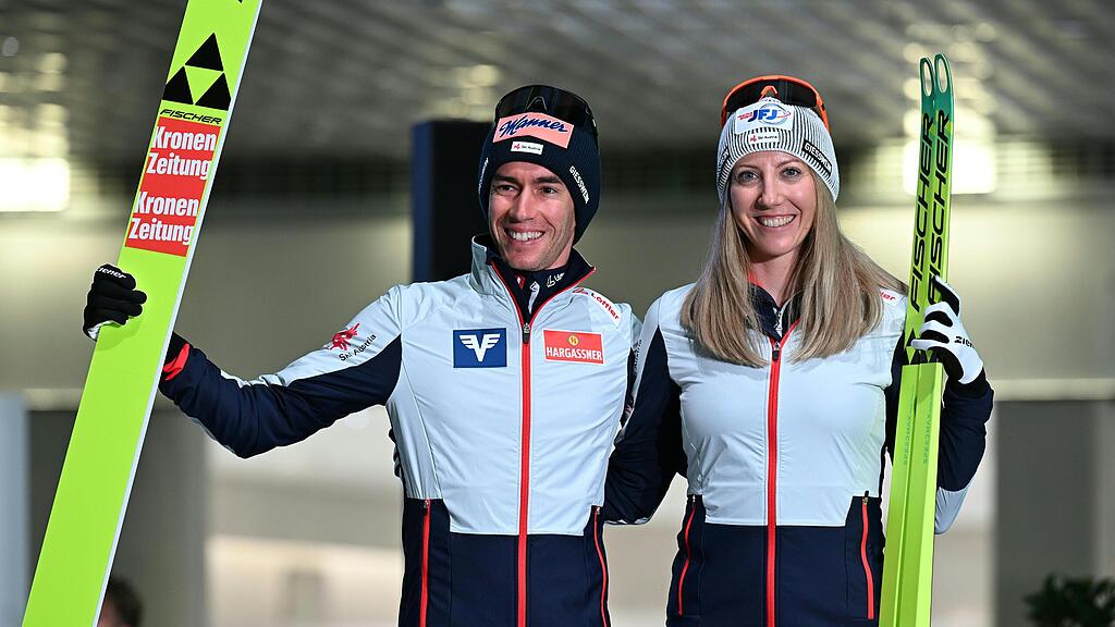 Stefan Kraft und Teresa Stadlober