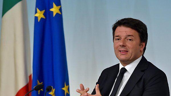 Renzi freut sich, dass Italien aufschließen könnte