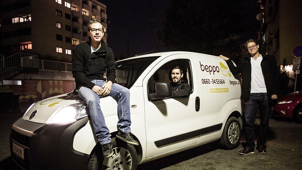 V.l.n.r: Tobias Pfeifer, Johannes Laubenbacher und Philipp Grafendorfer von "Beppo".