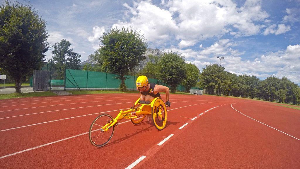 Thomas Geierspichler im Training