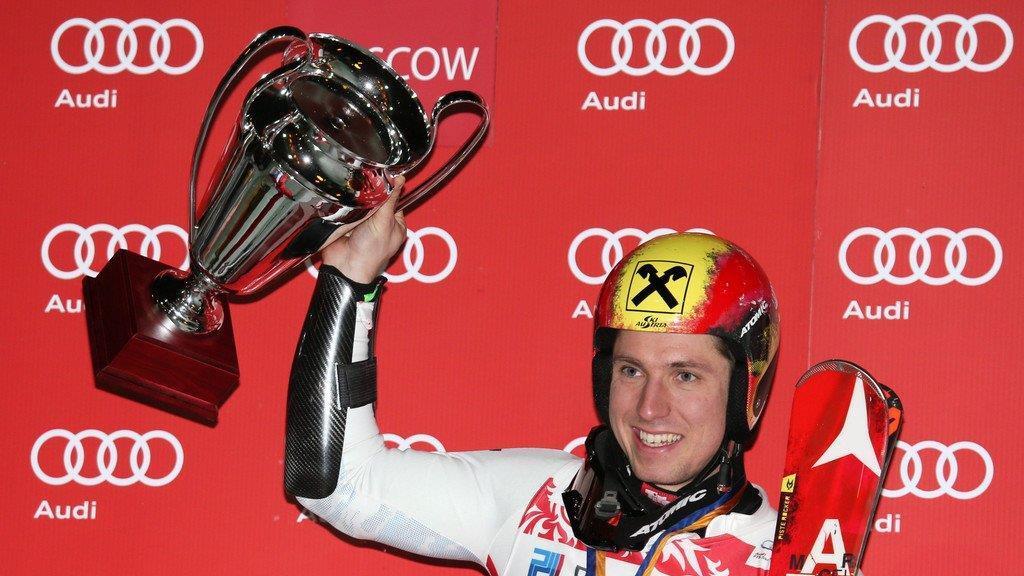 Hirscher siegt in Moskau