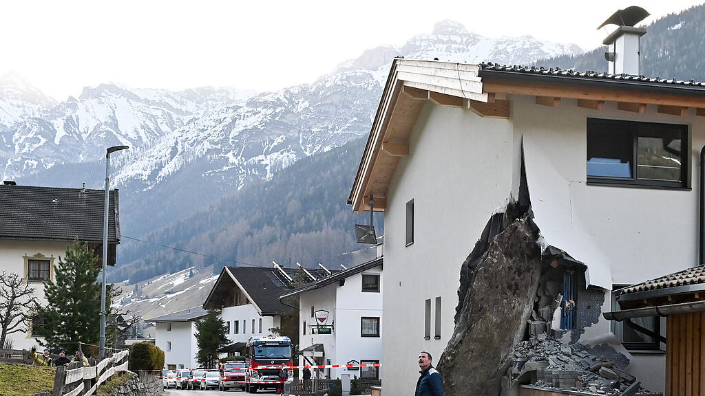 Felssturz Stubaital
