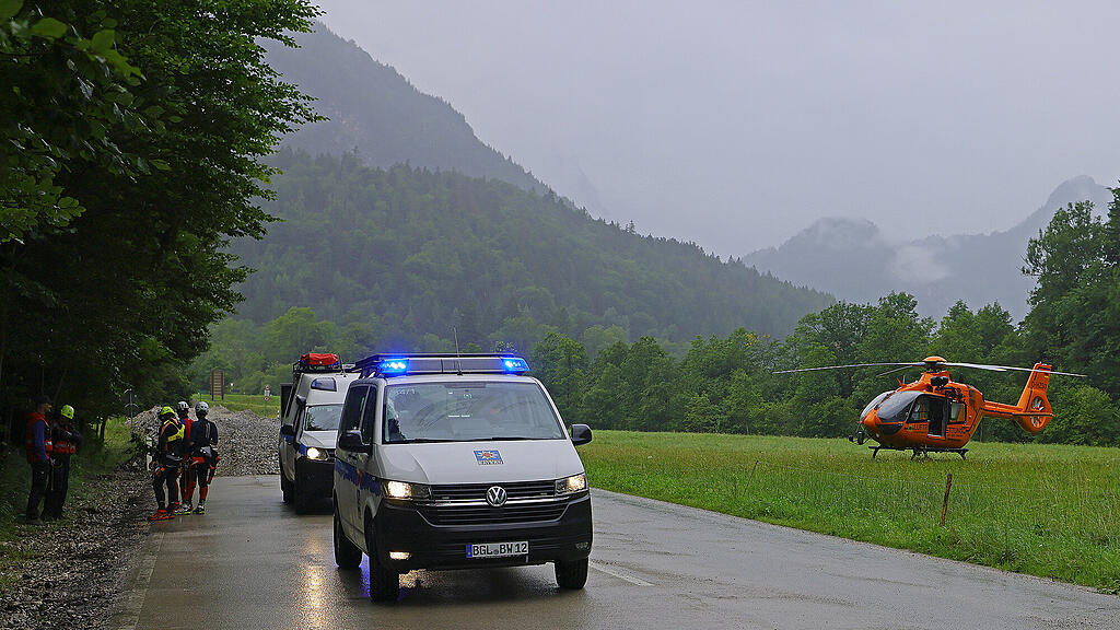Rettungsaktion Weißbachschlucht