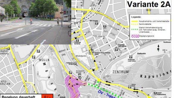 Varianten der Verkehrslösung