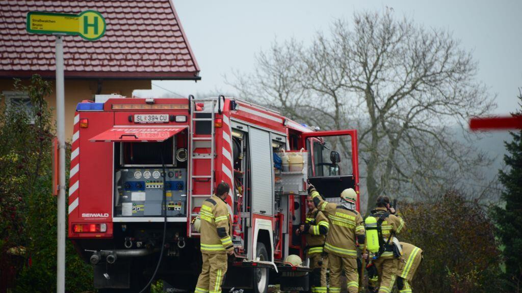 Die Feuerwehr eilte sofort zum Brandort.