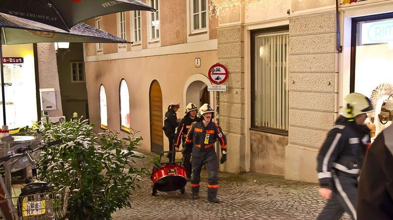 Brand in Lederergasse