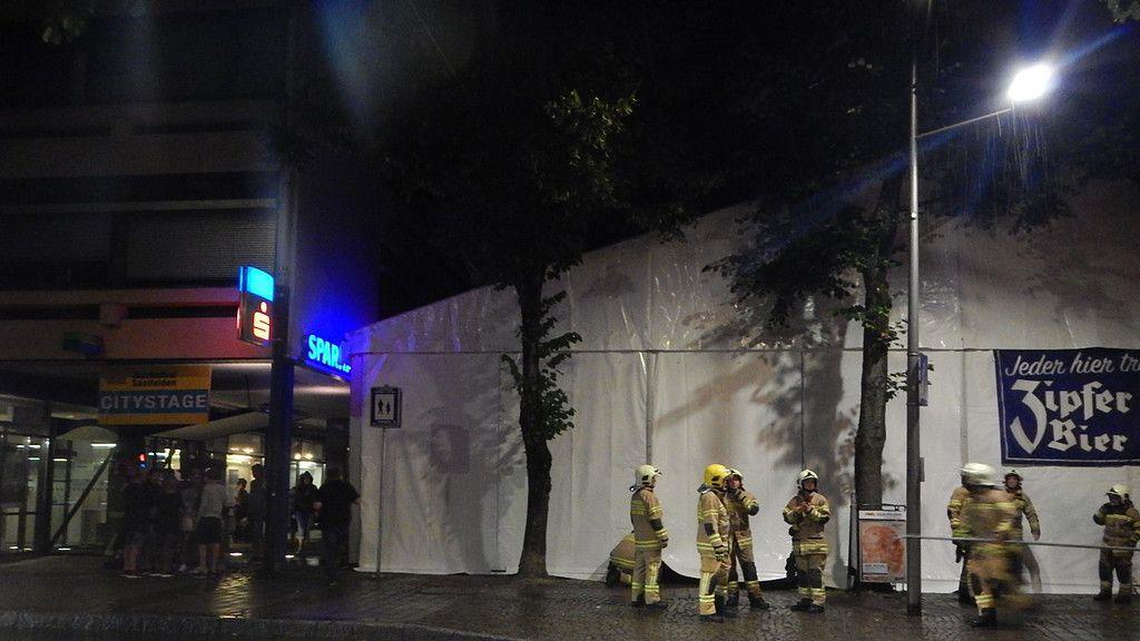 Feuerwehr Saalfelden im Einsatz
