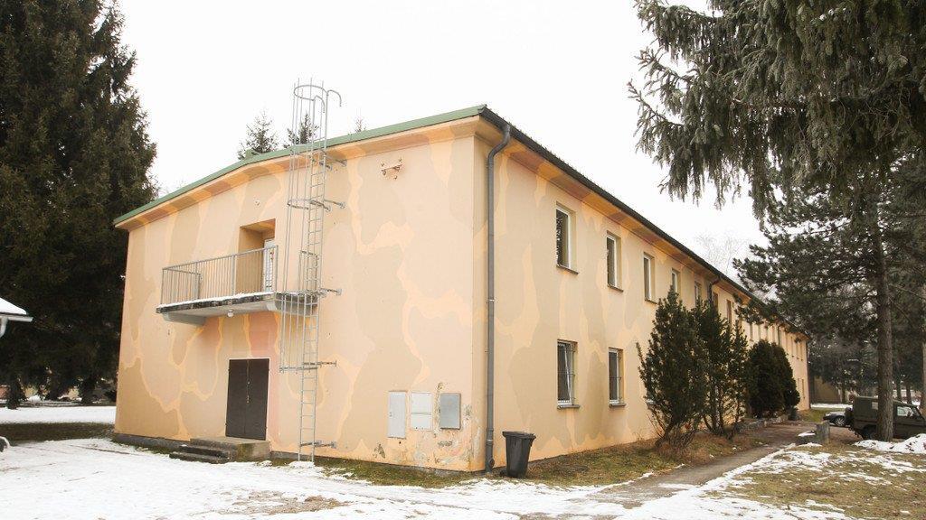 Kamin in Kaserne Wals