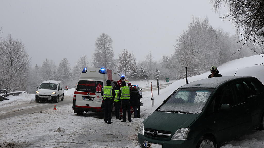 Verkehrsunfall in Zell am Moos