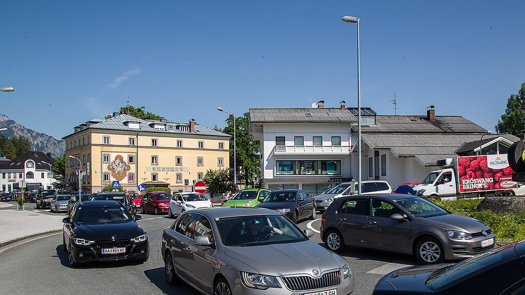Hallein Stau