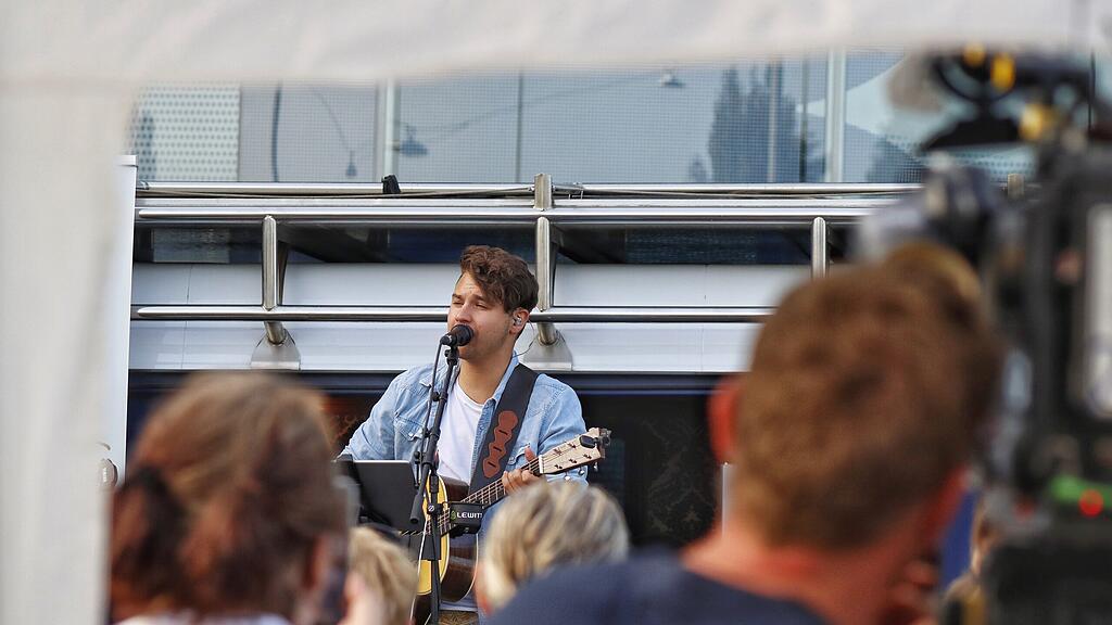 Chris Steger im Europark Salzburg