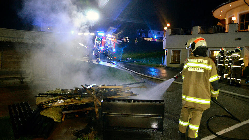 Brand Sauna Großarl