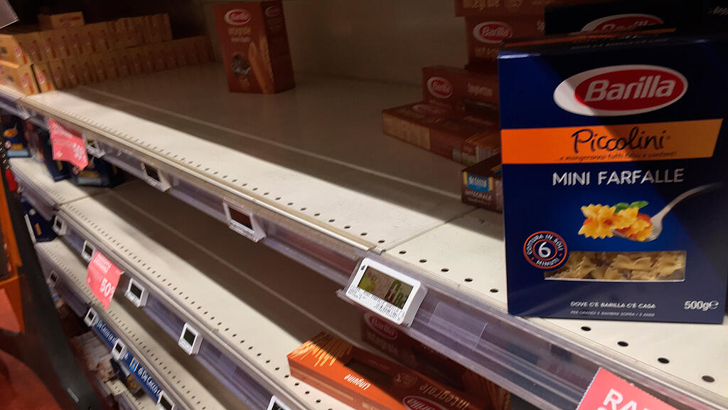 Supermarkt, Italien, Coronavirus