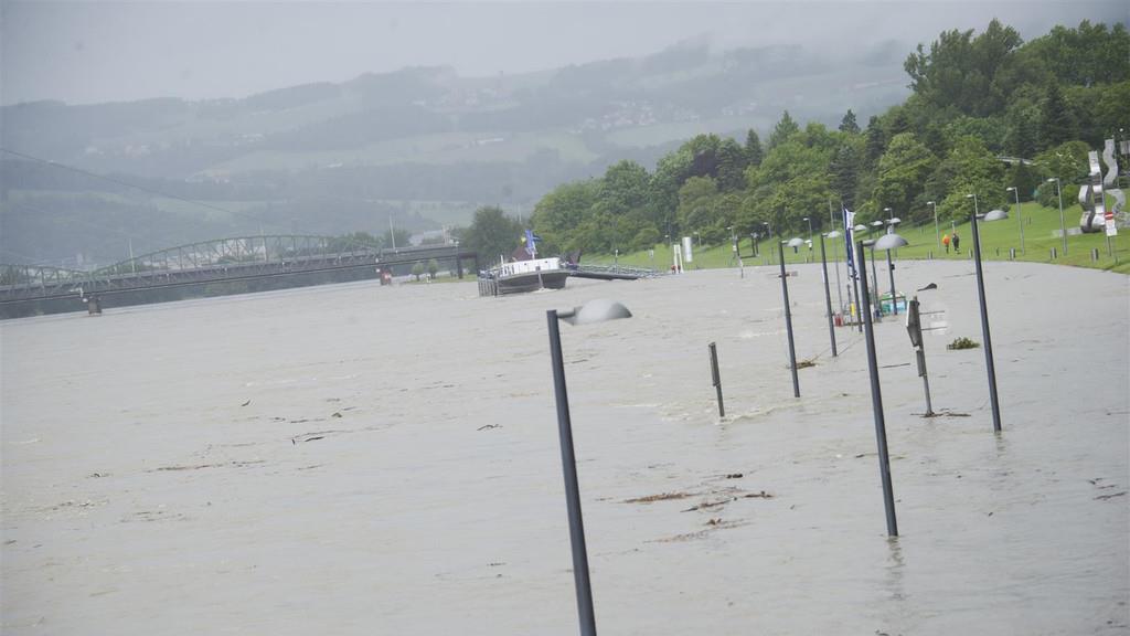 Hochwasser in Linz
