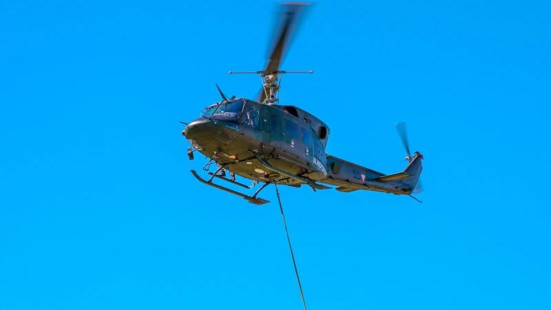 Waldbrandübung Großgmain