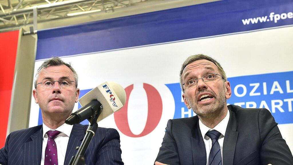 PK, Norbert Hofer, Herbert Kickl