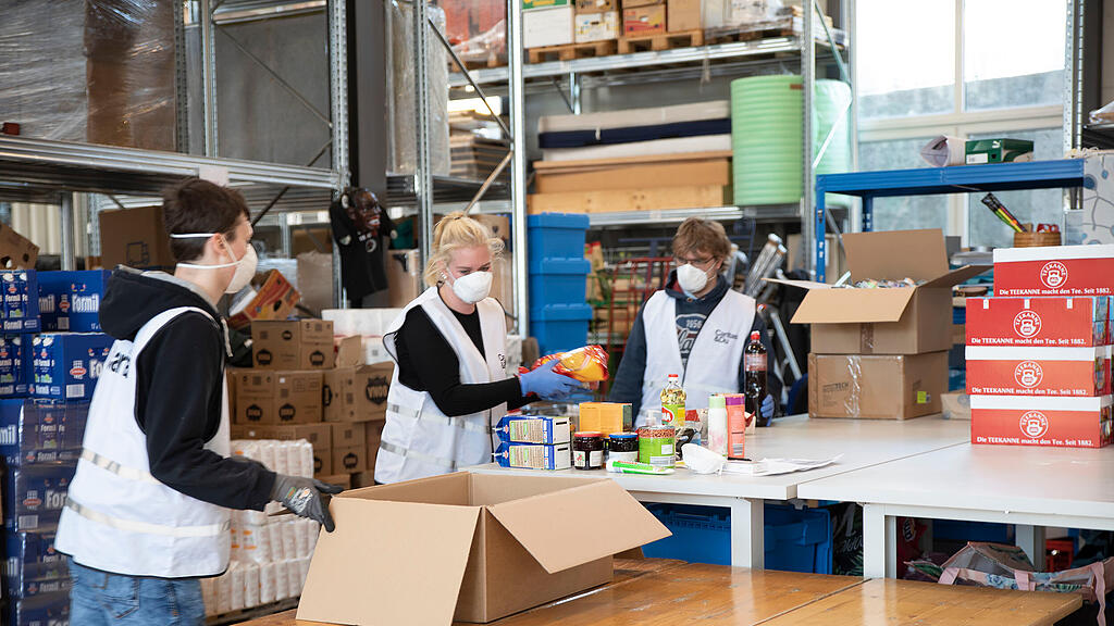 Caritas Salzburg hilft in Corona-Krise