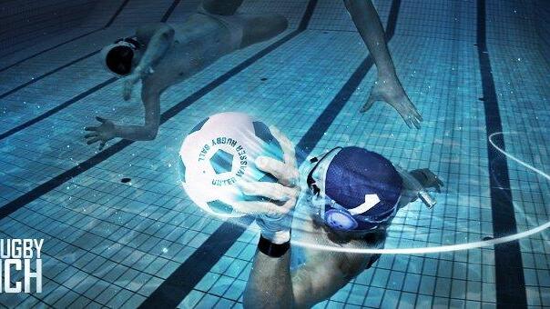 Bilder vom Unterwasser-Rugby