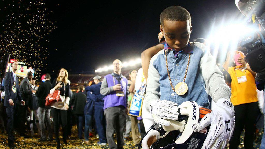 Denver Broncos feiern Sieg bei 50. Super Bowl