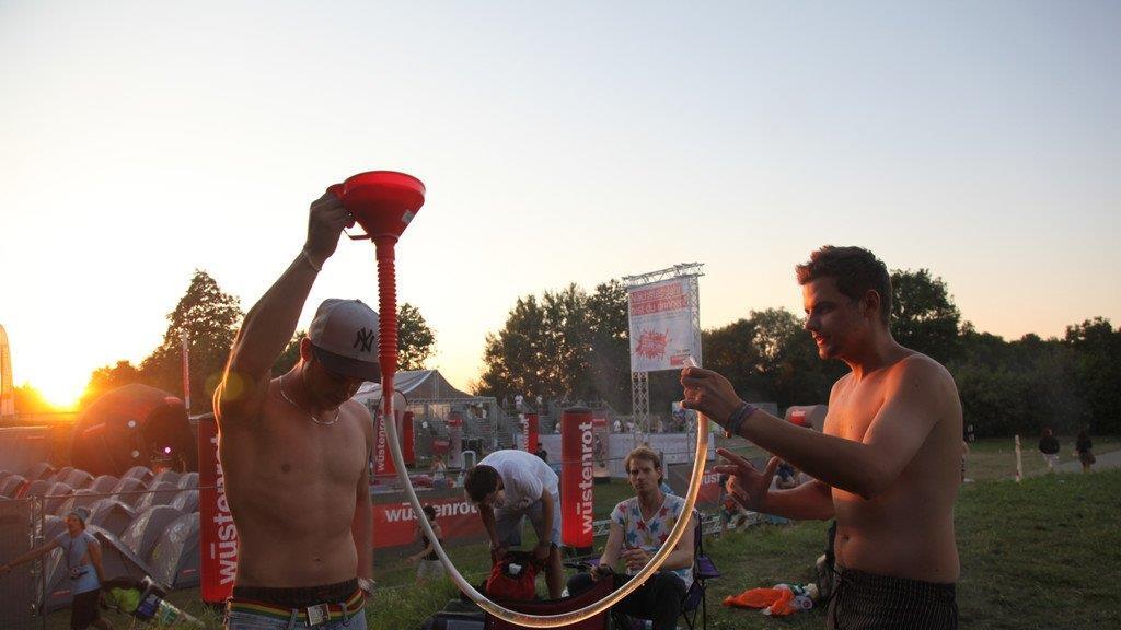 Frequency 2012: Stimmung am Campingplatz