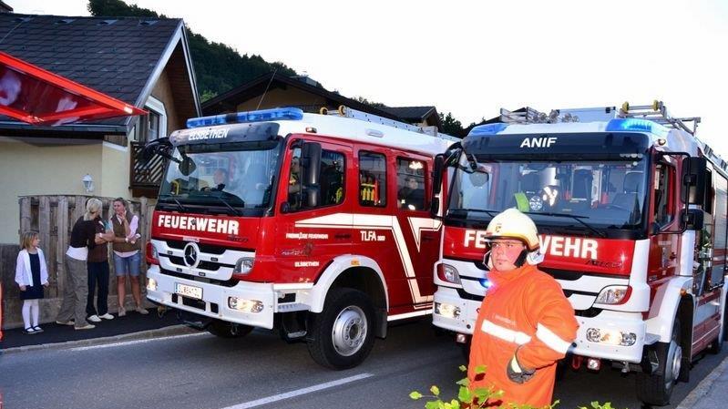 Feuerwehrübung in Grödig